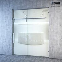 Sliding door system &quot;Akzent&quot; by MWE factory