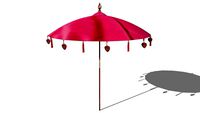 Parasol BALINAIS rose, Maisons du monde. Réf: 130.995 Prix:129