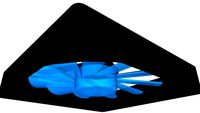 Gelid Wing 14 UV Blue Fan