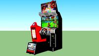 Mario Kart DX arcade game