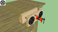 Pipe Clamp Bench Vise