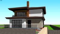 farmhouse, köy evi, villa