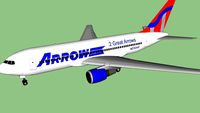 Arrow Airlines - (1990F]) - Boeing 767-2AR 'Arrow Dynamics & Arrow Airlines Special Livery'
