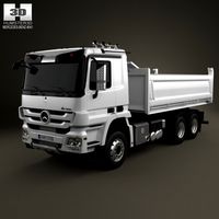 Mercedes-Benz Actros Tipper 3-axis 2011