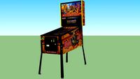 Stern Iron Maiden pinball machine style B