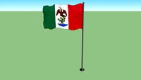 Flag of the First Mexican Empire (1821-1824)