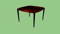 Cambre Game Table by Lorin Marsh