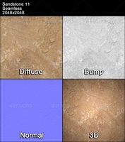 Sandstone Seamless Texture 11