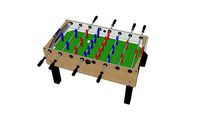 PROFESSIONAL TABLE SOCCER FOOTBALL FIGURES PLASTIC PLAYERS RED AND BLUE COLOR