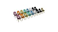 TAUKO 4L LWM Chairs Wood Stain