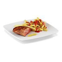 Steak with french fries