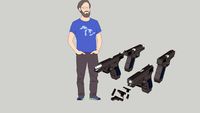 Glock semi or Full automatic Pistol , Austria