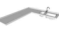 KING Top Sink Rocka Gold 54 - White