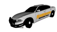 Sketchup vally sheriff's car