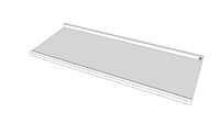 KING Top Rocka Gold 140*54 - White