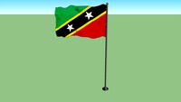 Flag of Saint Kitts and Nevis
