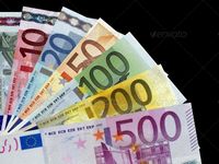 Euro bills