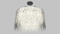 Modern crystal ceiling lamp
