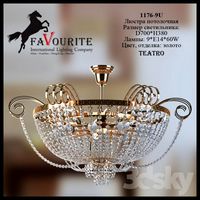 Favourite chandelier 1176-9U