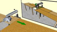 Radial arm saw
