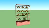 Estante Metalon Rose