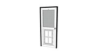 KING Door - D4 -KG-8 Dark oak