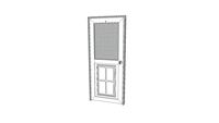 KING Door - D4 -KG-8 White
