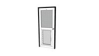 KING Door - D4 -KG-7 Dark oak