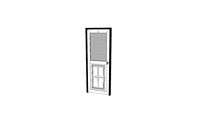 KING Door - D4 -KG-8 Dark oak