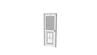 KING Door - D4 -KG-8 White
