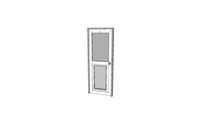 KING Door - D4 -KG-7 White