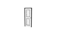 KING Door - D4 -KG-6 Dark oak