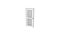 KING Door - D1 -KG-3 White