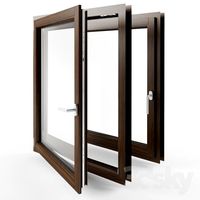 Windows detailed with tripple glazing