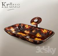 Kraus Autumn Glass Rectangular