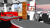 BBC World Newsroom and News Studio (2020 redesign)