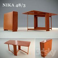 Folding table Nika 48/3