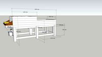 Raised Salad Bed. Planter. Garden
