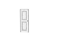 KING Door - D1 - KG-6 White