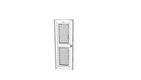 KING Door - D1 - KG-3 White
