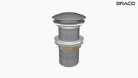 Válvula de Escoamento Aço Escovado BRACCI B07010BN