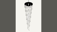 Lustre Grande de Cristal Adhara 26 Lâmpadas LC9911 - 26.000