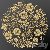 Fretwork Khokhloma