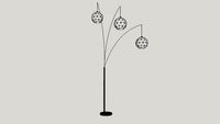 AP2B Rondure 3 arm floor lamp