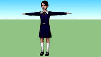 silent hill origins - Alessa - T pose