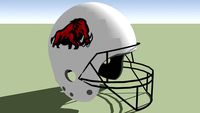 Ravensburg Razorbacks football helmet
