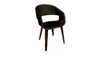 OFM 161-FACC Mid Century Modern Fabric Dining Armchair