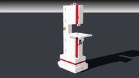 12.5' WOODEN BANDSAW