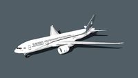Ceiba Intercontinental Boeing 777-2FB(LR) CS-TQX 'Djibloho'