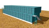 20ft Containers (20EA Double Storey)
